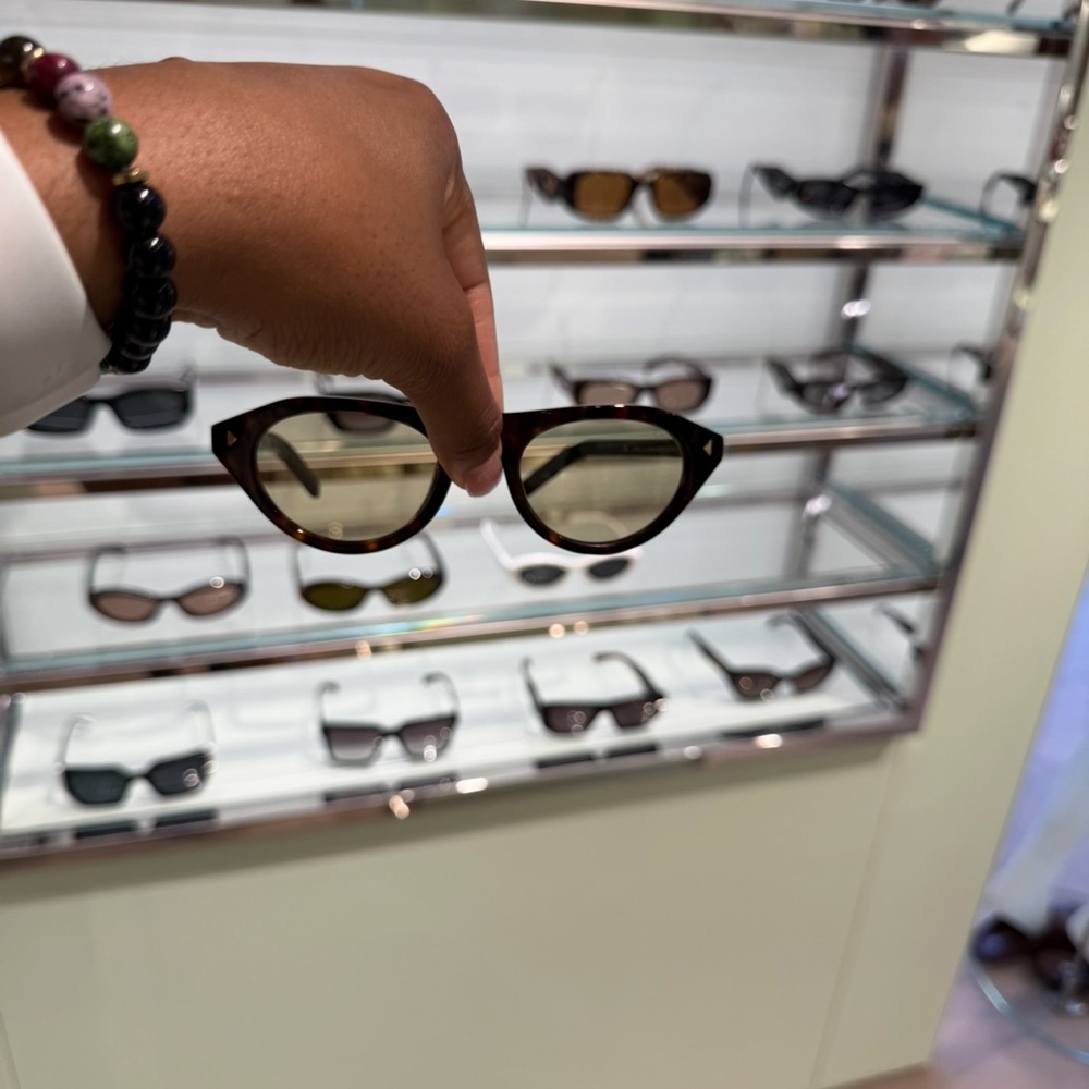 Prada Black Cat-Eye Sunglasses